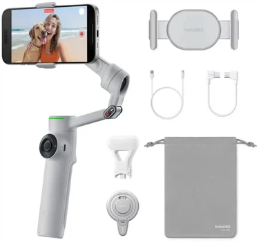 Монопод-стабилизатор Insta360 Flow 2 Pro Creator Bundle Stone Gray (CINSABQB208)