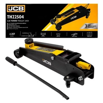 Домкрат підкатний гідравлічний 2,25т (150-530 мм) з магн. лотком - JCB-TH22504 JCB