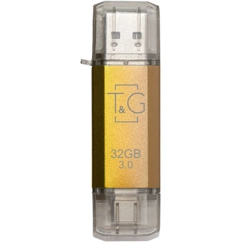 Флеш-накопитель USB 3.0 16GB Type-C T&G 009 Star Series Gold (TG009TC-16GGD3)