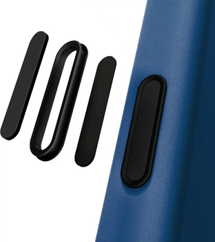 Etui na smartfon Yaxo Leather Gear Slim Case do Apple iPhone 17 Pro Max Electric Blue (YMALGSLCI17PM01BL)