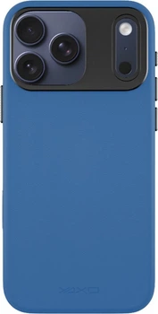 Etui na smartfon Yaxo Leather Gear Slim Case do Apple iPhone 17 Pro Electric Blue (YMALGSLCI17P01BL)