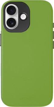 Etui na smartfon Yaxo Leather Gear Slim Case do Apple iPhone 17 Tropic Green (YMALGSLCI1701GR)