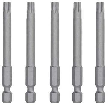 Zestaw końcówek udarowych DeWalt TORX T25 70 mm 5 szt (DT7293-QZ)