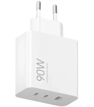 Сетевое зарядное устройство Xiaomi 90W HyperCharge USB+2Type-C BHR087MEU White