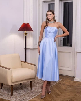 Вечернее платье Isabella арт.586, голубой M