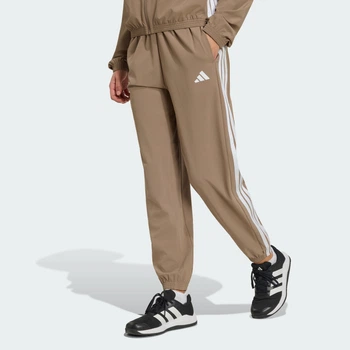 Жіночі джогери Train Essentials 3-Stripes Woven adidas KT3790 (M) бежевий (4069993481223)