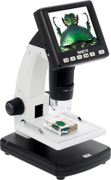 Цифровий мікроскоп Sigeta Forward 10x-500x 5 MP 3.5" LCD (65503)