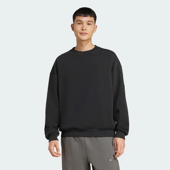 Мужской свитшот SOFT LUX adidas KF0485 (2XL) черный (4068812349546)