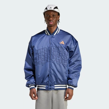 Мужской бомбер STADIUM INSULATED adidas JZ6914 (XL) синий (4068815225786)