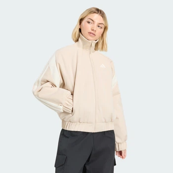 Женский бомбер TIRO INSULATED adidas KS5282 (L) бежевый (4068804237660)