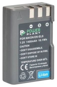 Акумулятор PowerPlant для Nikon EN-EL9 (DV00DV1173)