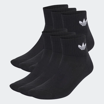 Шесть пар носков Mid Ankle adidas IJ5626 (40-42) черный (4066759852952)