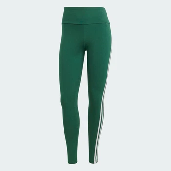 Женские леггинсы 3-Stripes adidas IP2970 (M) зеленый (4067886136397)