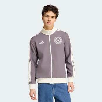 Мужская олимпийка MERCEDES - AMG PETRONAS FORMULA 1 TEAM SILVER ARROWS ICON MEN adidas KS2242 (S) серый (4069993527419)