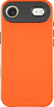 Etui na smartfon Yaxo Leather Gear Slim Case do Apple iPhone Air Magma Orange (YMALGSLCI17A01OR)