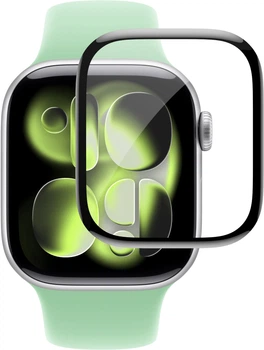 Захисне скло Yaxo Diamond Armor Glass для Apple Watch 46 мм (YAWDASG46MM01FB)