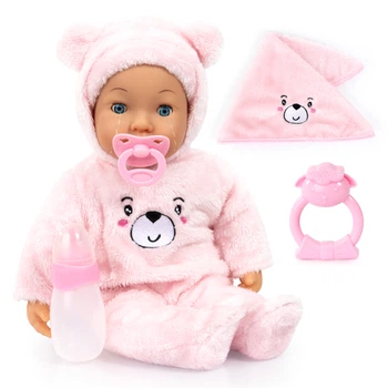Lalka Bobas Piccolina Magic Tears z akcesoriami 42 cm Różowa 94230AA (4003336942309)