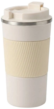 Термочашка Xiaomi Quange Fashion Coffee Cup KF102 430 мл Cream/Red (SJ090401)