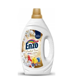 Гель для праня Deluxe Enzo Elite Orchid Gel кольорової та темної білизни на 100 прань, 4 л. 4260504881192