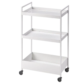Візок на колесах білий, 50,5x30x83 см IKEA NISSAFORS 404.657.33