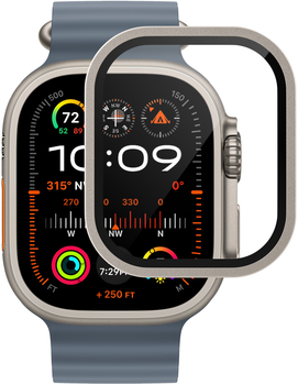 Захисне скло Yaxo AR Superhard Armor Glass для Apple Watch Ultra 1/2/3 Silver (YAWARSAGSG49MM01S)