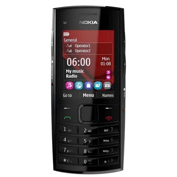 Мобільний телефон Nokia X2-02 Black Dual Sim (12-13)