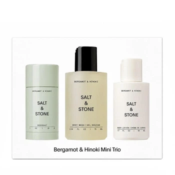 Набор миниатюр Salt & Stone Bergamot & Hinoki Mini Trio