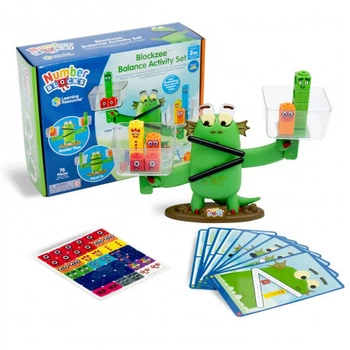 Набор Numberblocks Blockzee Математические весы балансир Learning resources HM96089-UK