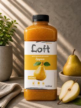 Концентрат напитка Груша Loft 1150 г для лимонадов и Bubble Tea