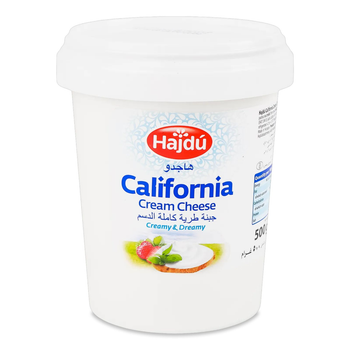 Крем-сыр натуральный Hajdu Сalifornia 60% 500 г