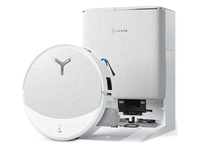 Робот-пилосос з вологим прибиранням ECOVACS Deebot T90 Pro Omni White (DEX95)