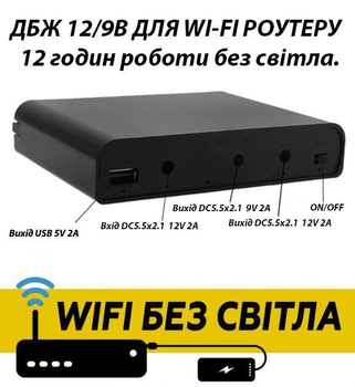 Усиленный Компактный Блок Бесперебойного Питания (Mini UPS) на 6 аккумуляторов 18650 GS227