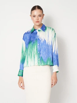 Рубашка женская Zara 9878/121 M Разноцветная (09878121330037)