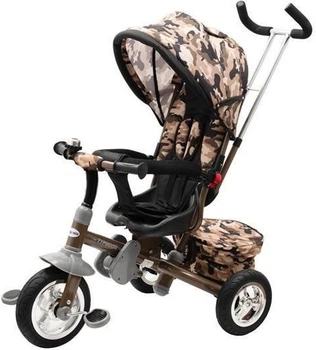 Rowerek spacerowy Baby Mix Typhoon 360 3w1 Army 91294 (5902216912946)