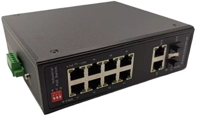 Przełącznik ExtraDigital 8x Gigabit PoE 2x Gigabit UPLINK SFP 120W Industrial (POE804PRO)