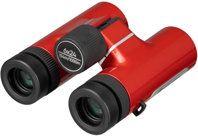 Бінокль Bresser Spirit Compact 6x24 Red (11556) (932374)