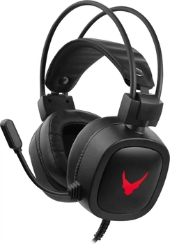 Навушники дротові ігрові VARR Gaming LED Backlight Headset USB 3.5 Black (VH6020B)