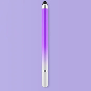 Универсальный Емкостный Стилус 2 в 1 Touch Pen Фиолетовый для телефона планшета сенсорного экрана