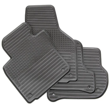 Оригинальные коврики в салон Skoda Octavia A5 2004-2012, полный, 4шт, VAG, DCC600002A
