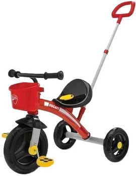 Прогулянковий триколісний велосипед Chicco U-Go Ducati 2в1 Червоний 04257 (8058664042579)