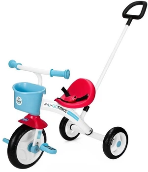 Прогулянковий триколісний велосипед Chicco U-Go 2в1 Червоно-синій 04255 (8058664042555)