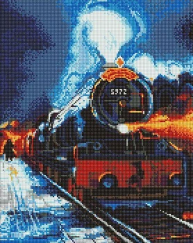 Алмазна мозаїка Harry Potter: Дорога до магії Warner Bros. 40х50 Ідейка (AMO20336)