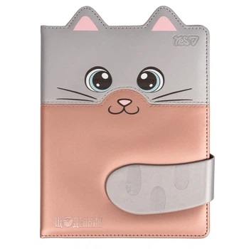 Щоденник шкільний Yes Cat Tail A5 40 аркушів PU твердий (911687)