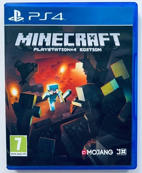 Диск для PlayStation 4 - Minecraft PlayStation 4 Edition, русские субтитры, Б/У