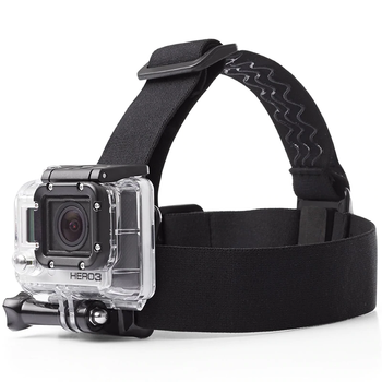 Регулируемое крепление-держатель на голову для экшн-камер GoPro, SJCAM, Xiaomi, DJI, Insta360, налобный ремень