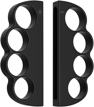 Тримач Yaxo для Joy-Con Boxing Set на NS/NS2 Techno Black (YGBSJCH01B)
