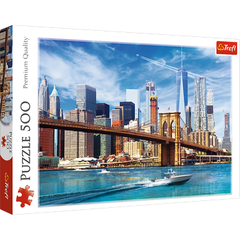 Puzzle Trefl Widok na Nowy Jork Premium Quality 500 elementów (5900511373318)