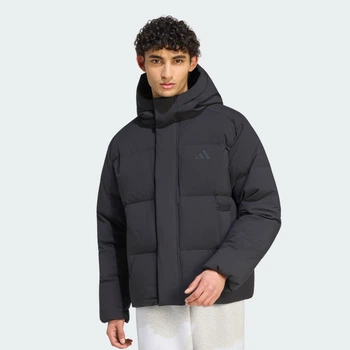 Мужской пуховик HELIONIC DOWN PUFFER HOODED adidas KG1515 (M) черный (4068804782634)