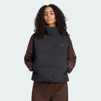 Женский жилет HELIONIC DOWN PUFFER adidas KG1503 (XS) черный (4068804749552)