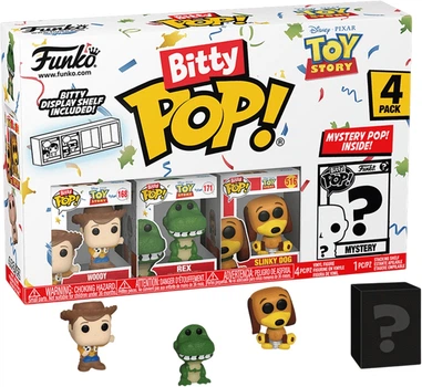Набор игровых фигурок Bitty Pop! История игрушек Вуди 4 фигурки в ассортименте (73042)